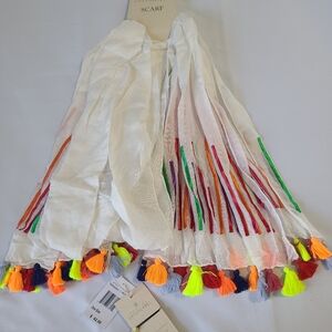 Quagga Green Label Fringed Scarf